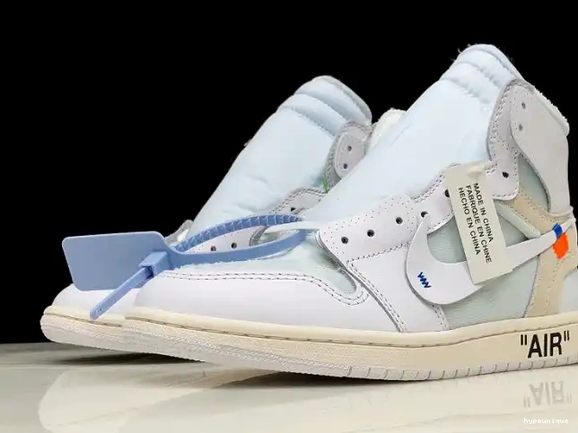 HYPE Retro 1 White Jordan High AQ0818-100 Off-White Air 0613